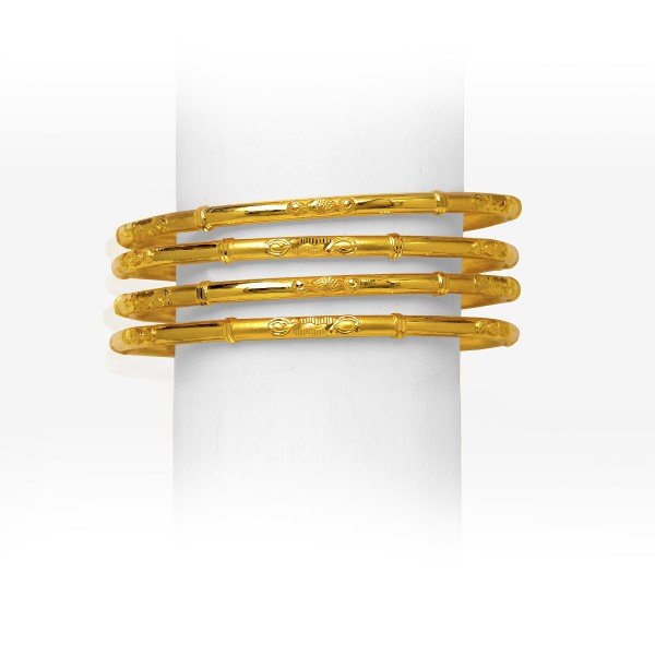 916 ELEGANT GOLD  KADLI BANGLE